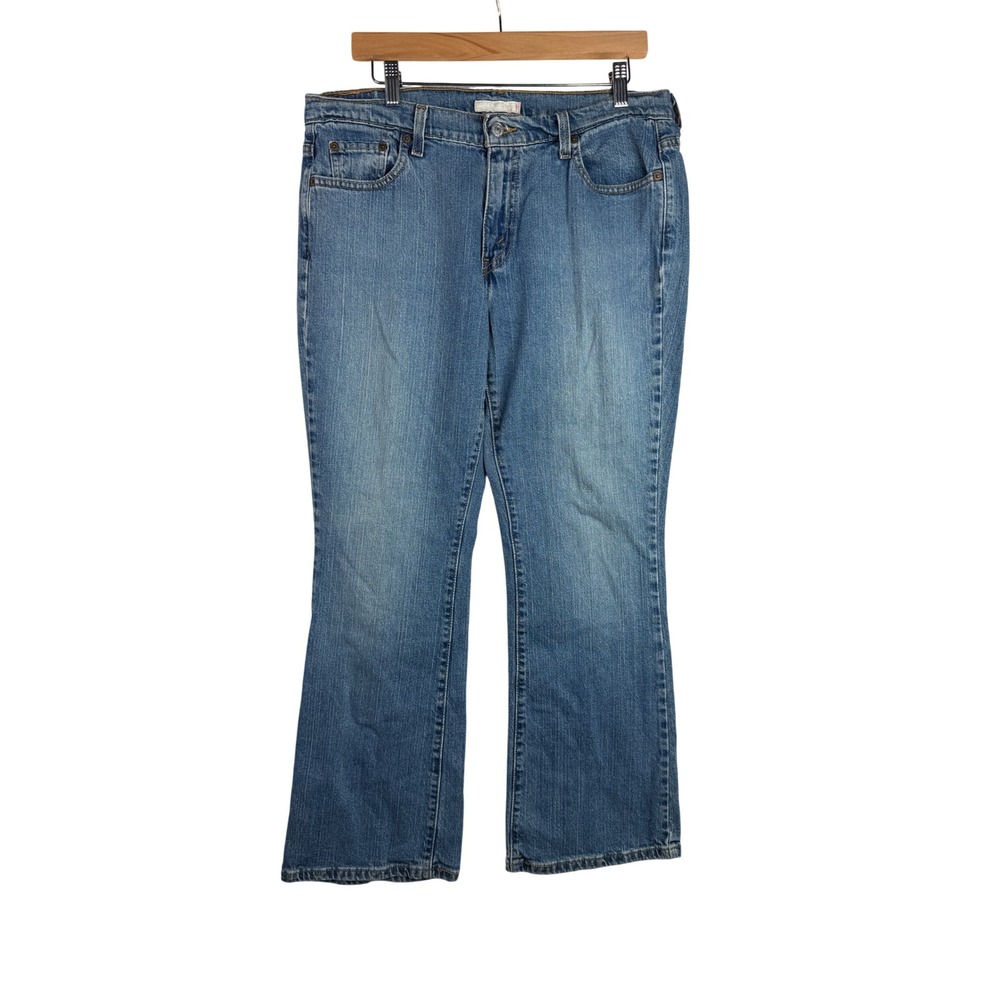 Levi's Women's Bootcut Jeans‎ size 14 Short Blue